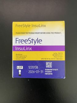 FreeStyle InsuLinx 100 ct Test Strips