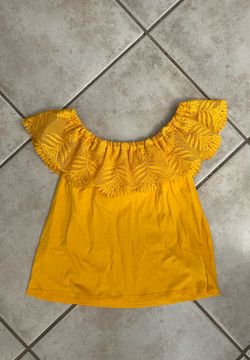 Woman’s Yellow Summer Blouse