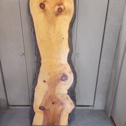 Live Double Edge Pine Slab