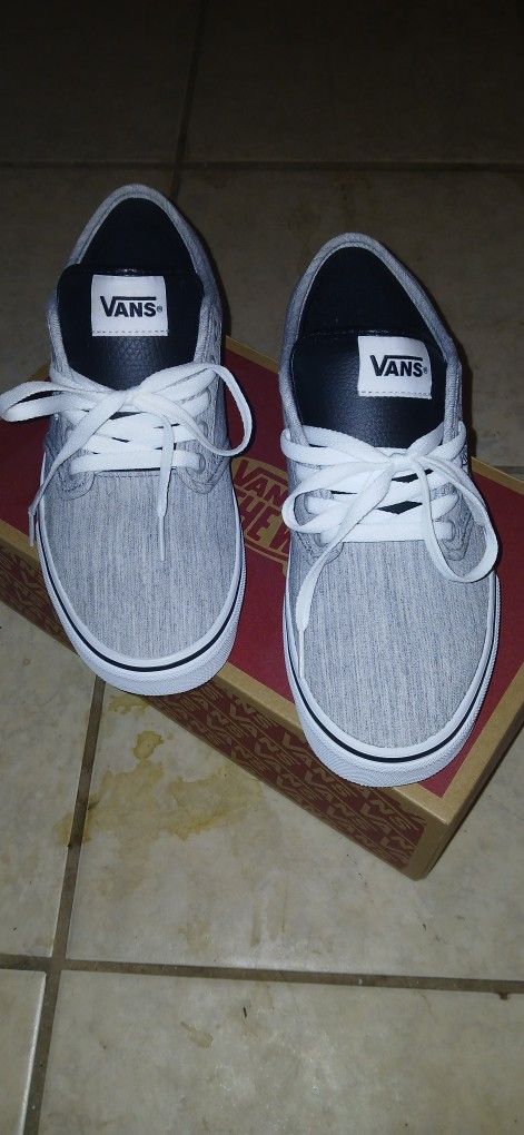 Grey Vans Size 9
