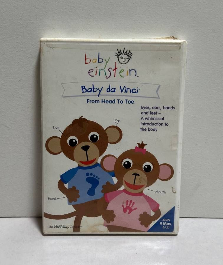 Baby Einstein Baby Da Vinci From Head To Toe DVD For Babies Kids Family