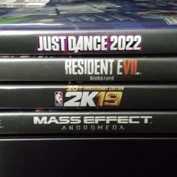 Xbox One 4 Games Bundle $50 FINAL PRICE with SAME DAY SHIPPING THROUGH OFFERUP 