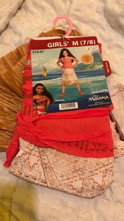 Girls Moana costume