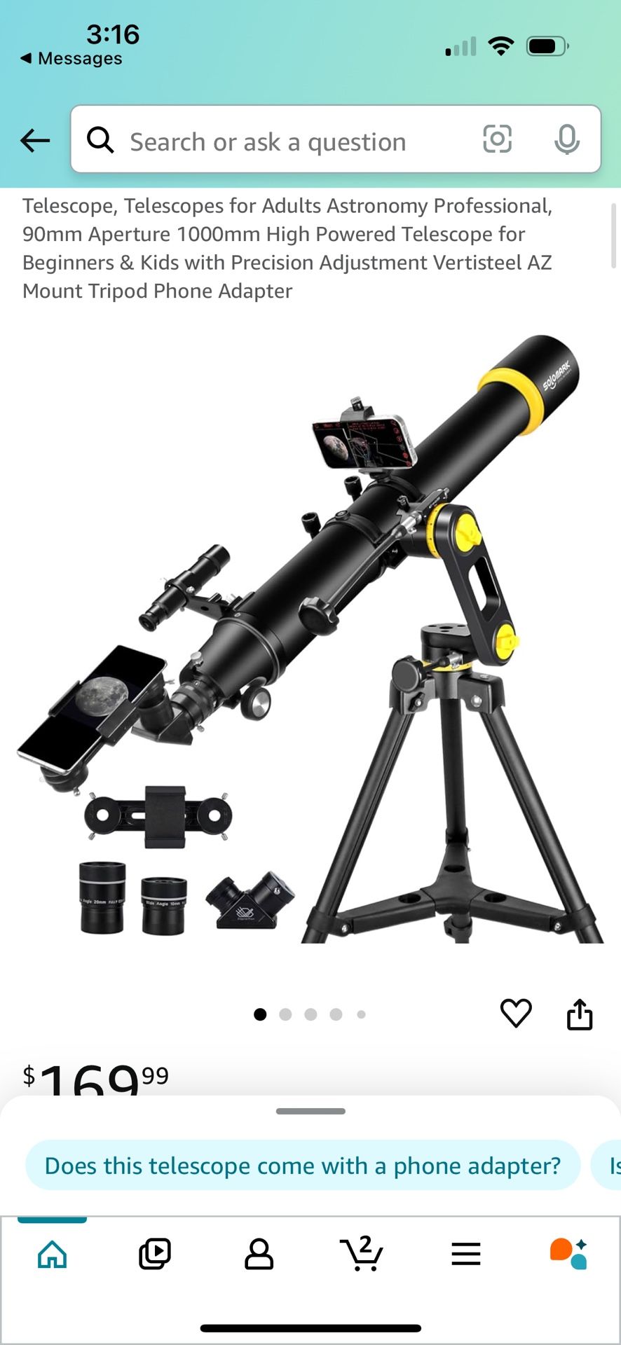 Solomark Telescope