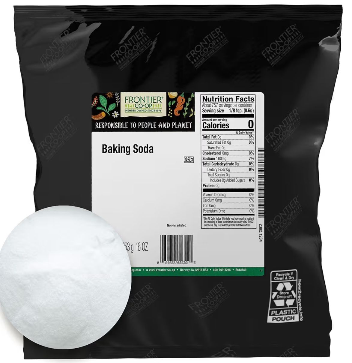 Baking soda 1 Lb - bulk bag