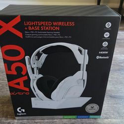 ASTRO A50X Gaming headset (White)