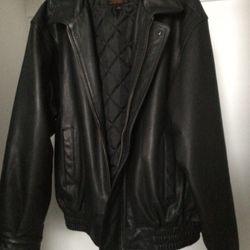 Canyon Outback Leather Bomber Jacket
