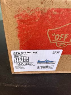 OTW era 95 DST  VANS. SATOSHI  complexcon