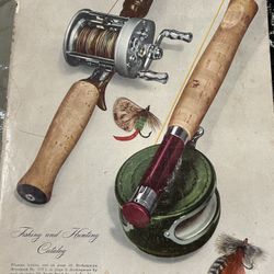 Vintage 1951 Montgomery Wards Fishing And Hunting Catalog, 115 Pages 