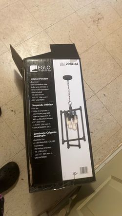 Eglo 4-Light Interior Pendant Light Fixture