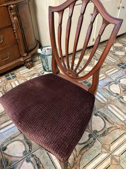 Vintage Duncan Phyfe Mahagony Dining Set 