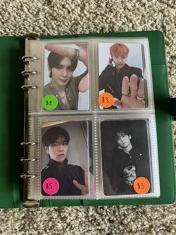 KPOP Photo Cards - Ateez, Stray Kids, Enhypen, Seventeen, RIIZE, Zerobaseone, Xikers, Jimin, BOYNEXTDOOR