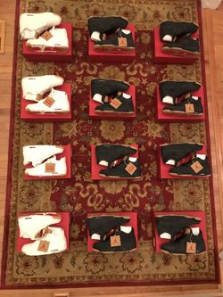 Air Jordan retro 4 Levi black White