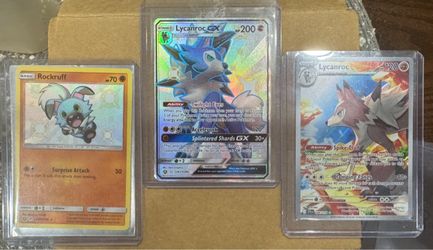 Pokemon TCG (Shiny lycanroc) card lot