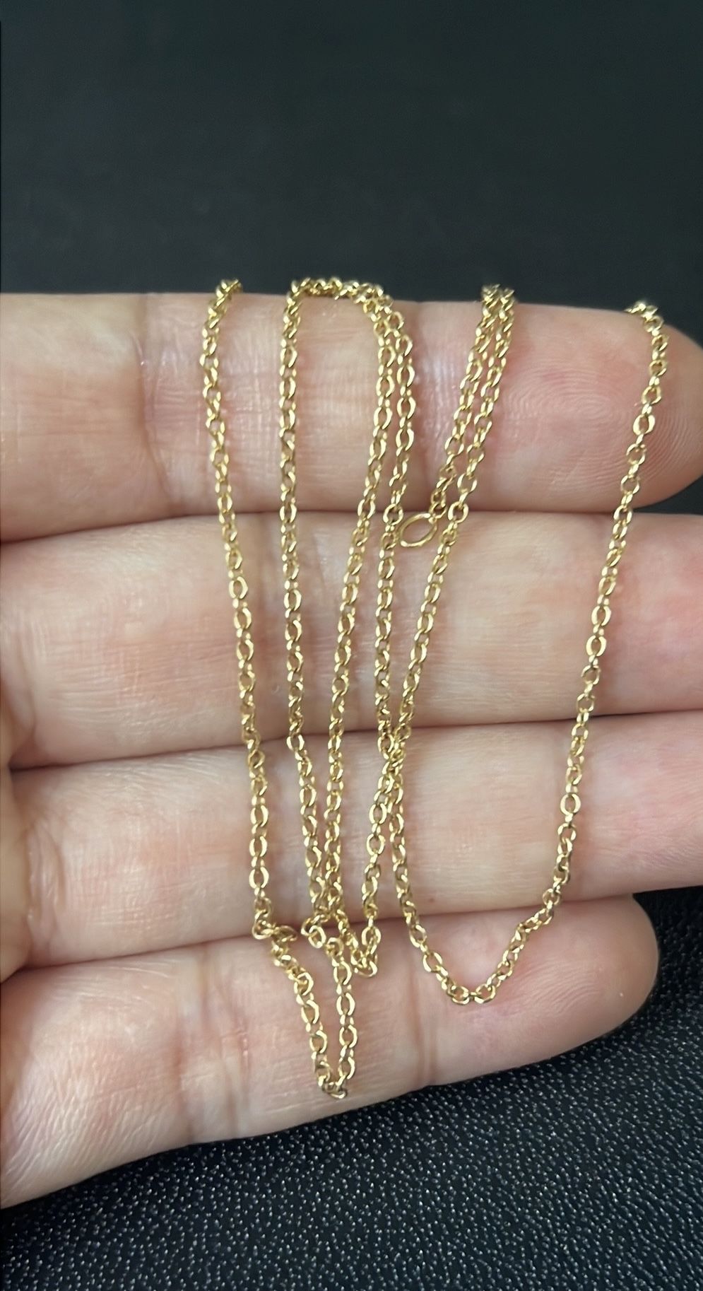 Simple 14k gold Gold Chain Necklace