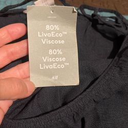 Brand New Hm Navy Blue Dress 