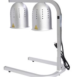 2 Commercial Grease Heat Lamp