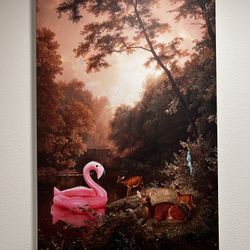 24” x 36” Canvas Art Print - Surrealism - Fun Apartment Art - Society6