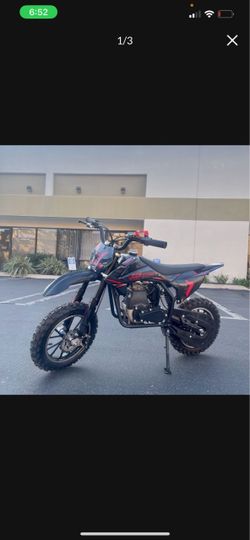 40cc Dirt Bikes, 4-Stroke with Pull Start, Rear Disc Brake, 20MPH Max Speed, Up to 132 LBS