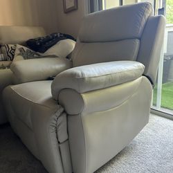 Leather Recliner Seat
