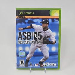 All-Star Baseball 2005 feat Derek Jeter (Original Xbox) CIB COMPLETE & TESTED