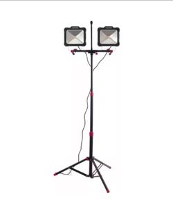 Husky 10,000-Lumen Twin-Head LED Work Light