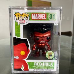 Metallic Red Hulk Funko #31