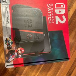 Nintendo Switch 2 with controller all brand new CRAZY DEAL comes with game
