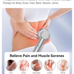 Handheld Red Light Therapy Device with Stand, Cold Laser Therapy Device with 3 Modes & Timer