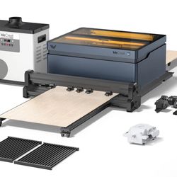 WeCreat Vision 40w Super Pack w/Rotary Pro Upgrade Kit