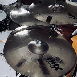 Sabian HHX 19 and 20 Inch Xplosion Crashes