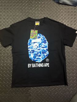 Bape blue tee shirt - size large