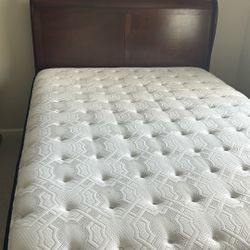Queen Size Bed Frame And Mattress 