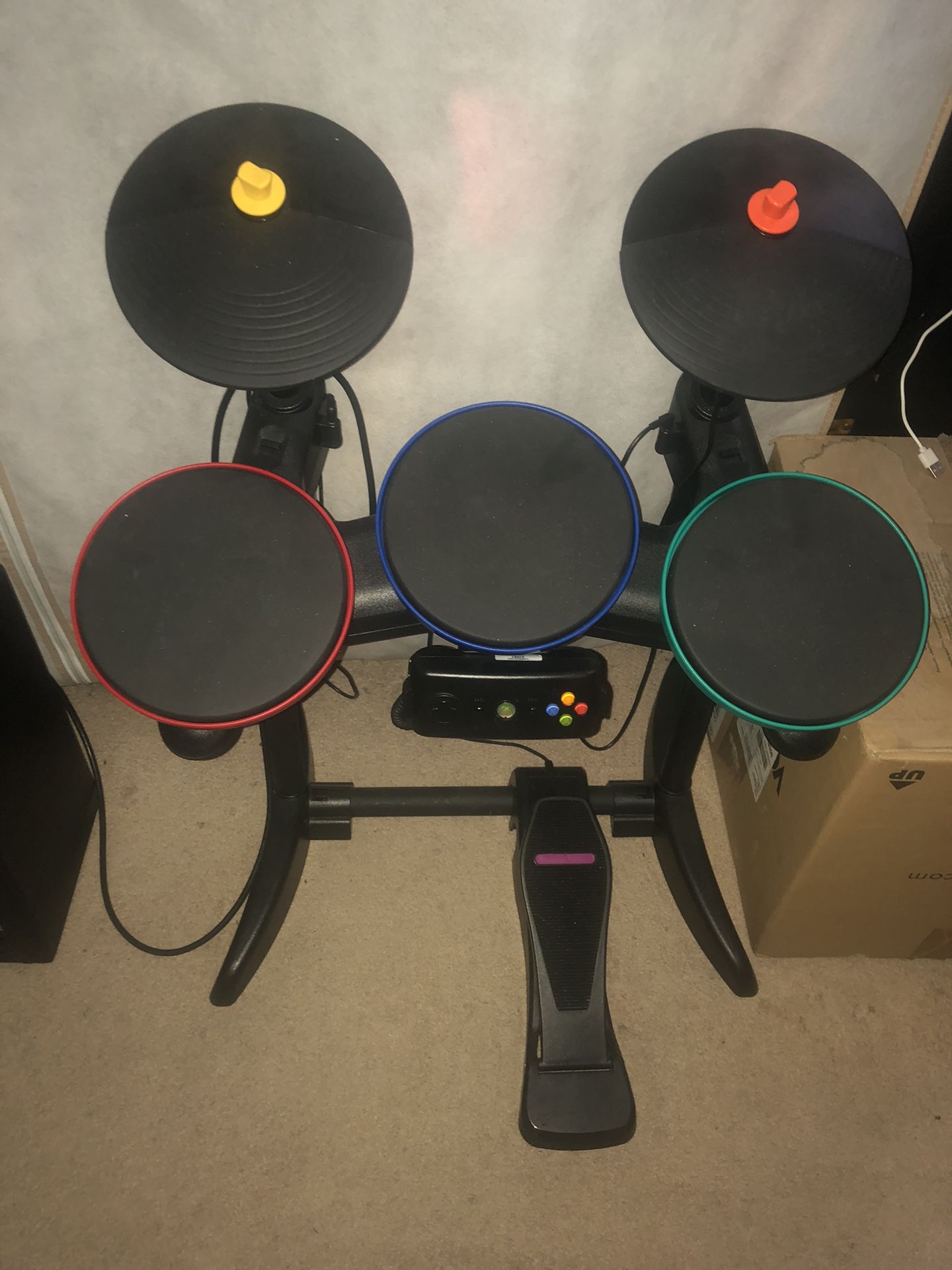 Warriors Of Rock Xbox 360 Drum Set Working With Games