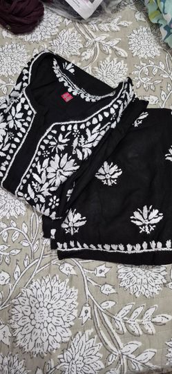 Lukhnowi chickenkari cord set