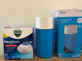 Air purifier / humidifier set