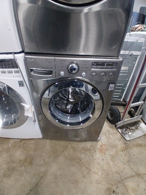Lg Washer And Dryer Set Electric Extra Large Capacity