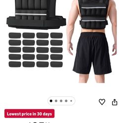 Mike Sport Weighted Vest 20lbs 