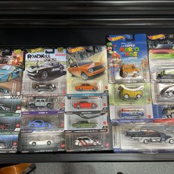 Hot Wheels Premium Diecast Lambo Datsun BMW Audi Benz VW 