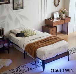 TWIN 12” BED FRAME WITH LED LIGHTS AND CHARGING STATION 👉MATTRESS NOT INCLUDED 📣 4075 S 32nd St, Phoenix, AZ 85040 👈CROSSROADS 👇👇