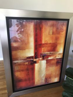 Large framed art