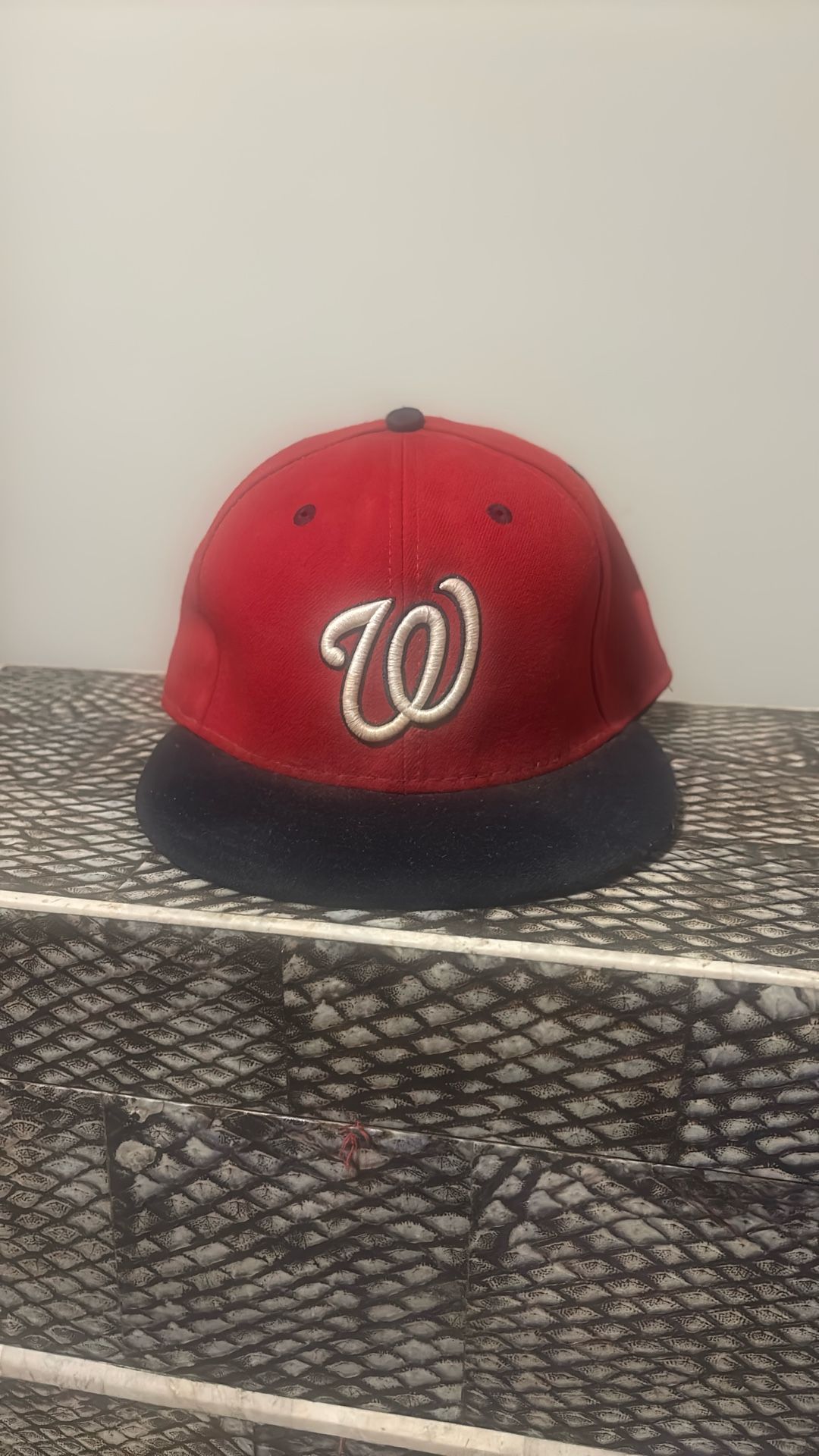 Fitted MLB Washington Nationals Hat Size 7'3/8