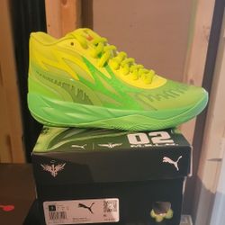 Melo Ball Mb.02 PUMA SLIME SZ 7