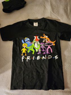 Rainbow F.R.I.E.N.D.S. Boys Tshirt - fit him at 7 and 8