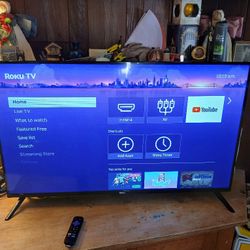 Roku 43" Select Series 4k Hdr Smart With Remote 