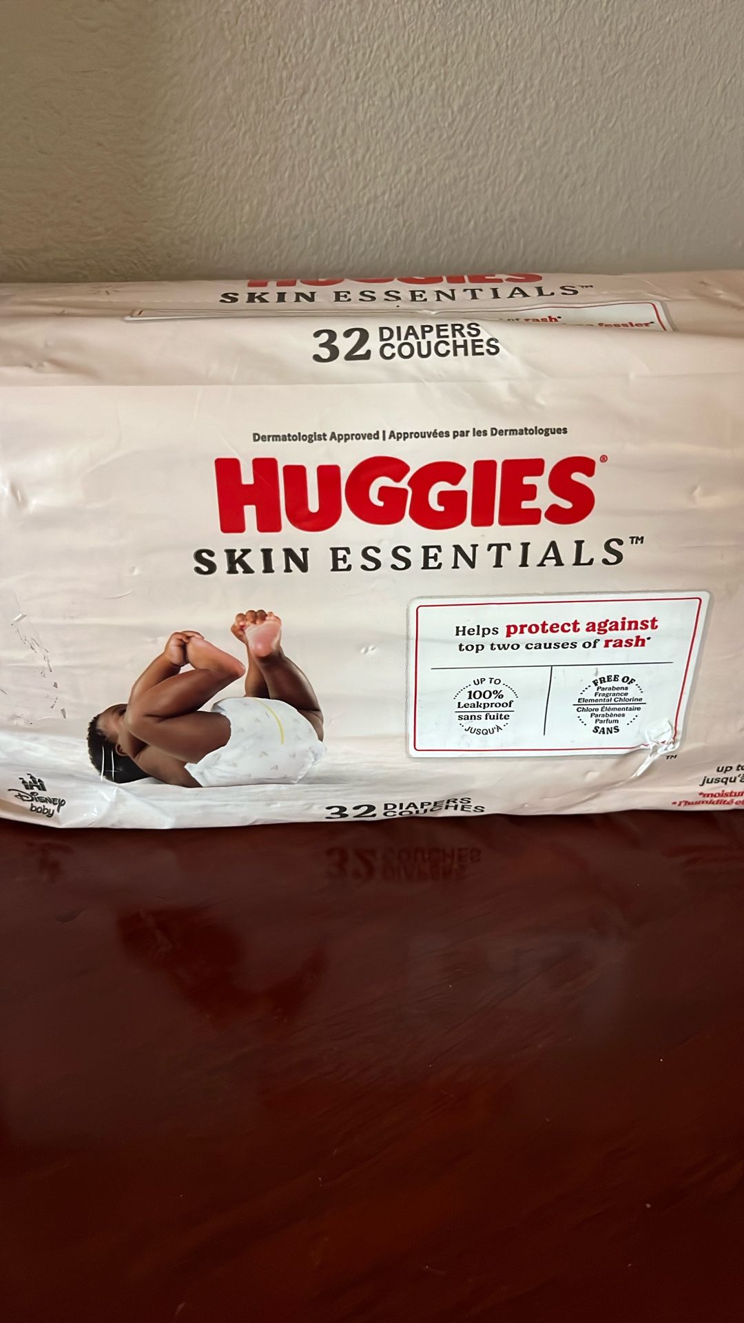 Newborn diapers Huggies skin essentials new pack