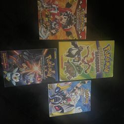 Pokémon Manga & Handbook Lot (5 Books)