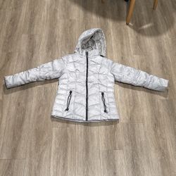 Nautica Grey Puffer Coat