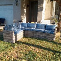 Small Space Patio Furniture Set Outdoor Patio Furniture Set Small Patio Couch 🆕