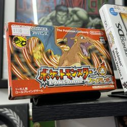 Pokemon FireRed Version - Japanese OEM CIB 